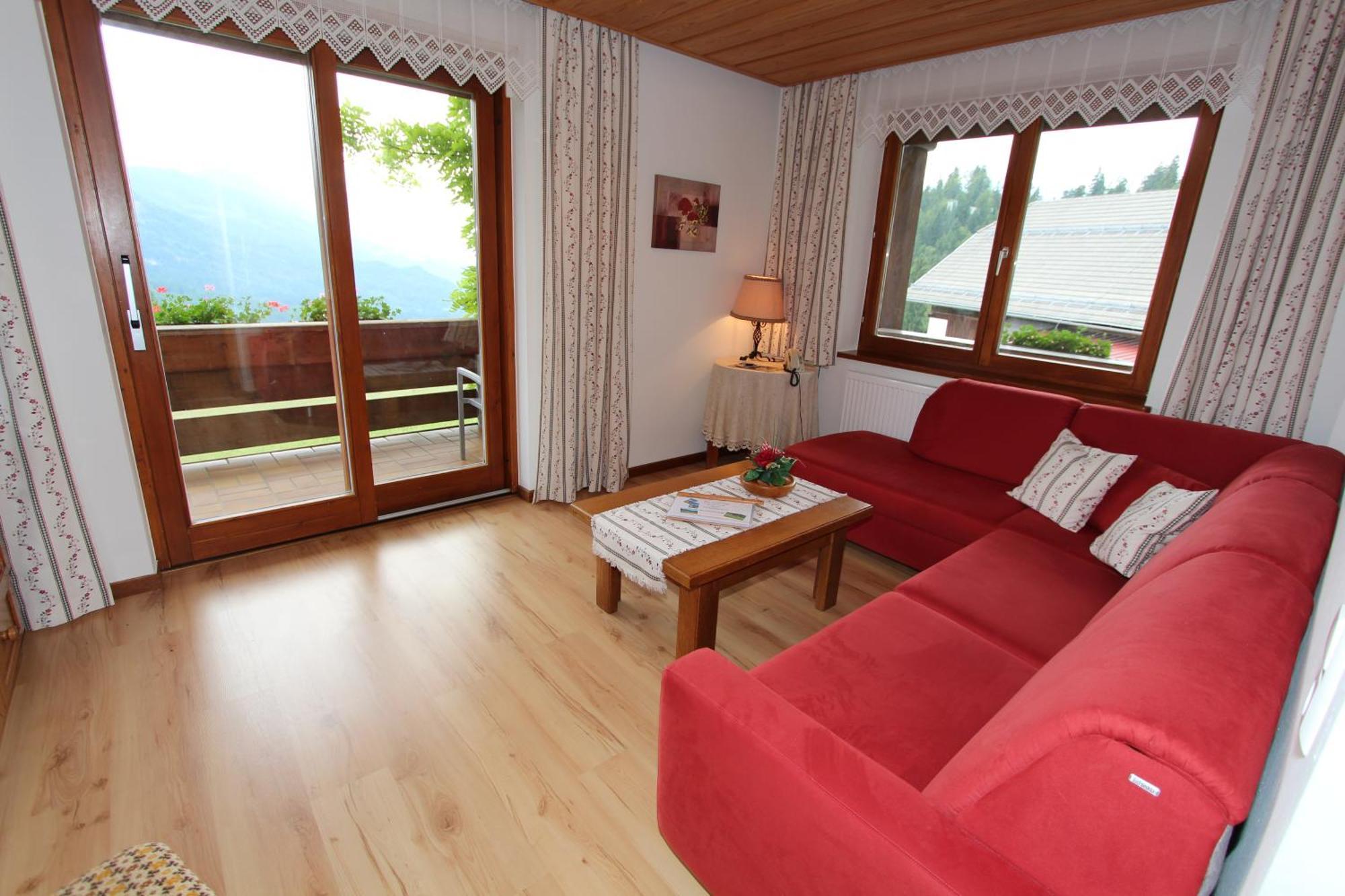 Apartment mit Blick auf die Berge